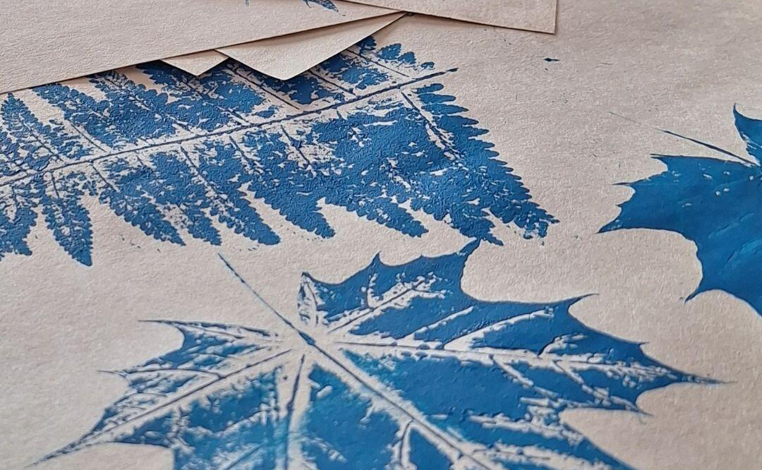 leaf printing